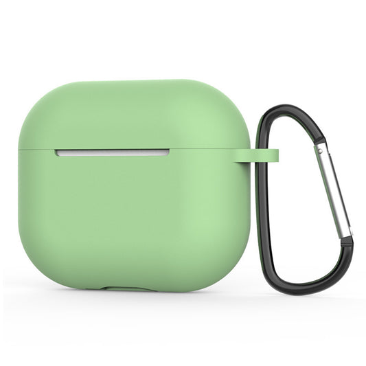 Techsuit silikonska futrola za Apple AirPods 4, svetlo zelena
