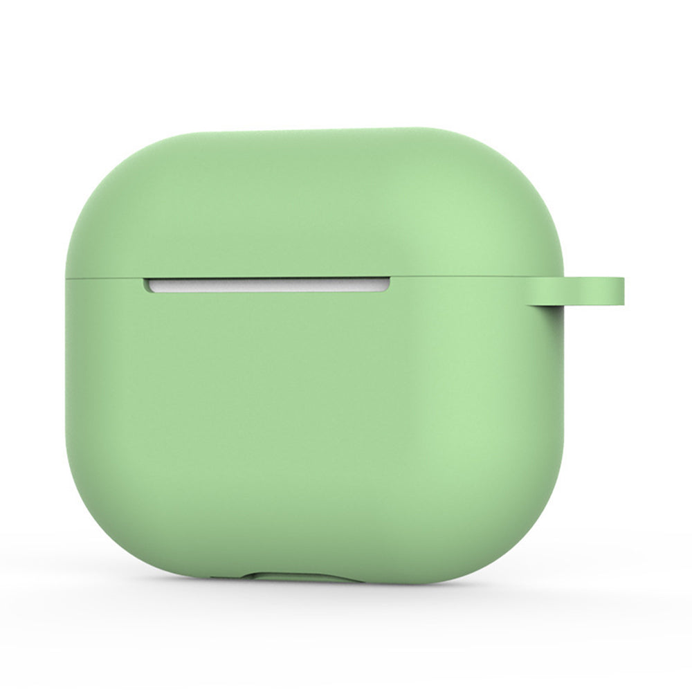 Techsuit silikonska futrola za Apple AirPods 4, svetlo zelena