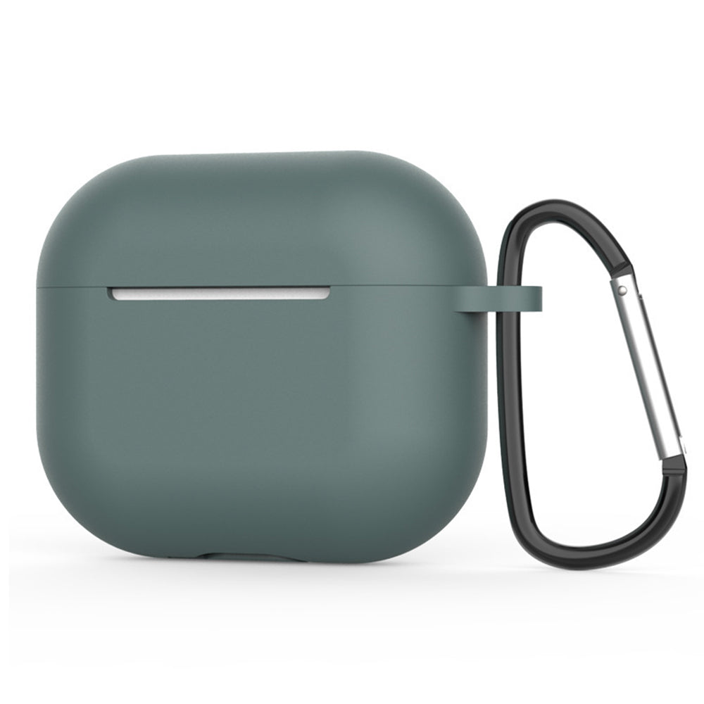 Techsuit silikonska futrola za Apple AirPods 4, Tamno zelena