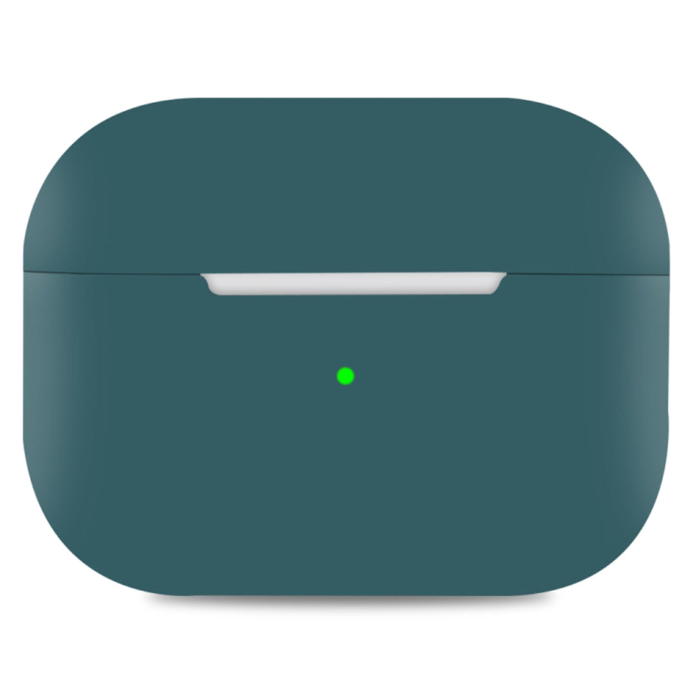 Techsuit silikonska futrola za Apple AirPods 4, Tamno zelena