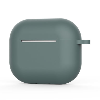 Techsuit silikonska futrola za Apple AirPods 4, Tamno zelena
