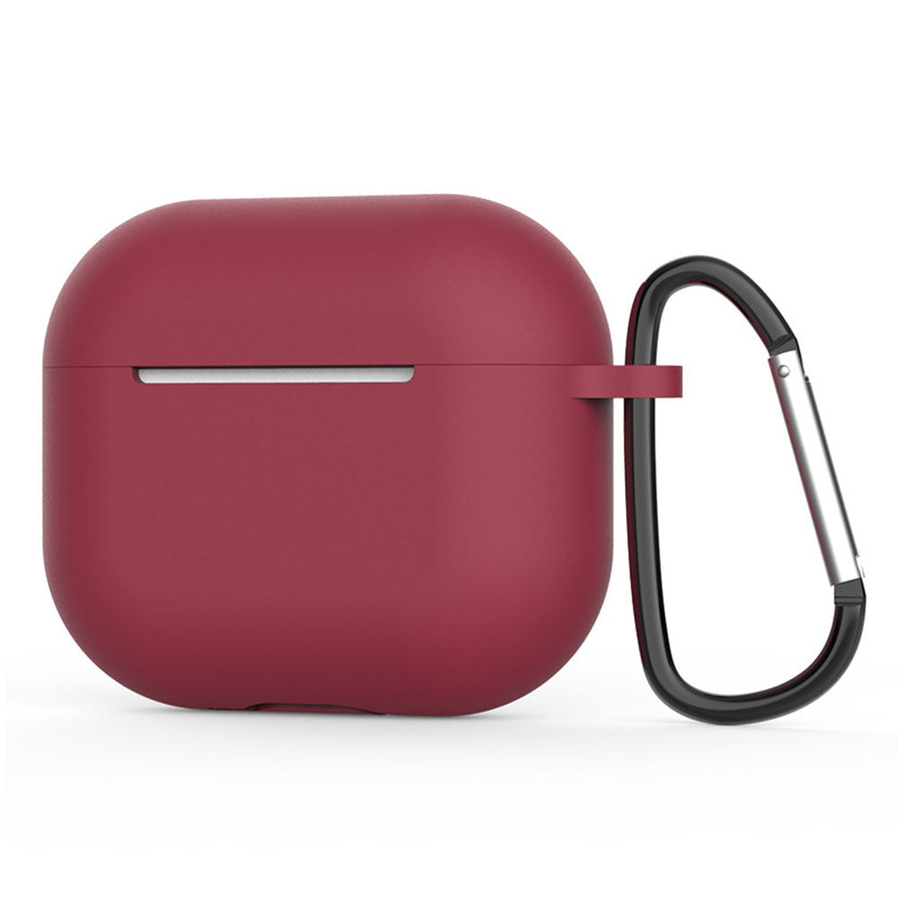 Techsuit silikonska futrola za Apple AirPods 4, bordo