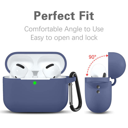 Techsuit silikonska futrola za Apple AirPods Pro seriju, teget