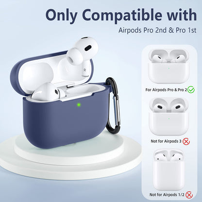 Techsuit silikonska futrola za Apple AirPods Pro seriju, siva