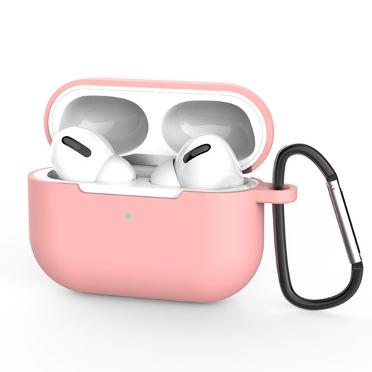 Techsuit silikonska futrola za Apple AirPods Pro 3, Tamno roze