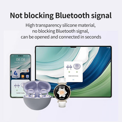 Techsuit silikonska futrola za Huawei FreeClip, crna