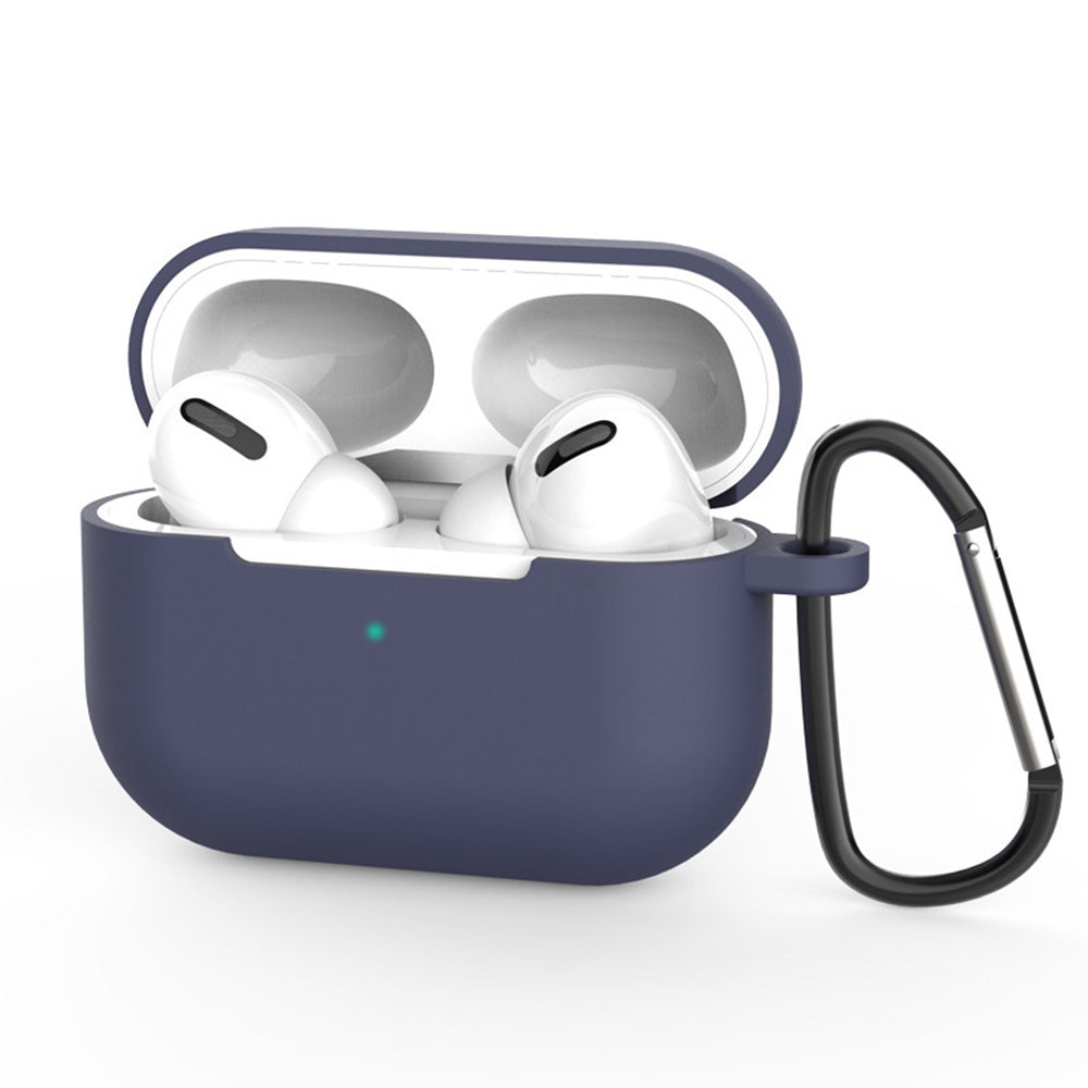 Futrola Techsuit Silicone za Apple AirPods Pro 3, Tamnoplava