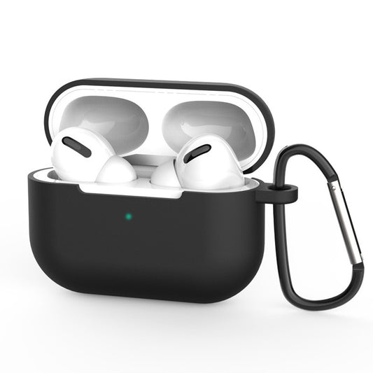 Futrola Techsuit Silicone za Apple AirPods Pro 3, Crna