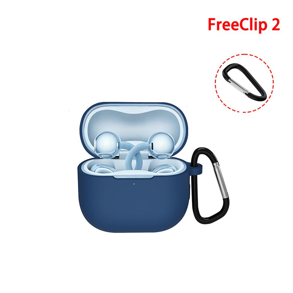 Futrola Techsuit Silicone za Huawei FreeClip 2, Crna