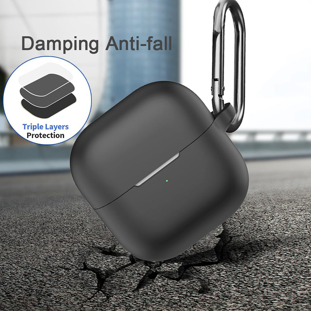 Futrola Techsuit Silicone za Huawei FreeClip 2, Crna