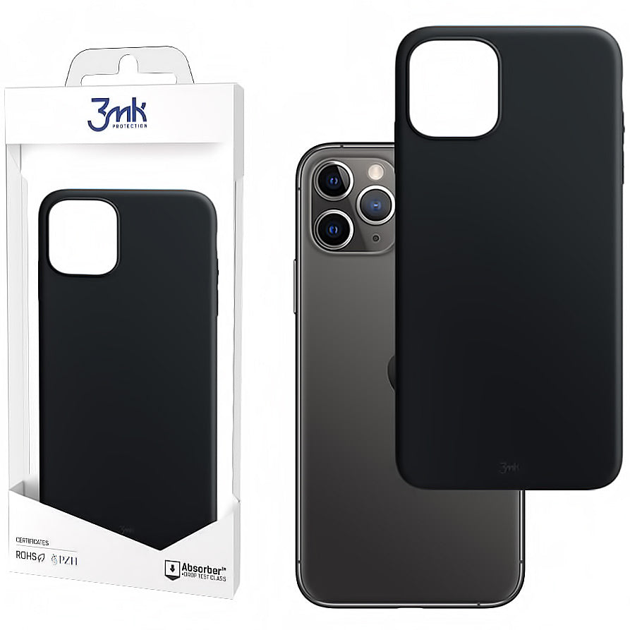Futrola za Apple iPhone 11 Pro, 3MK, Mat, Crna