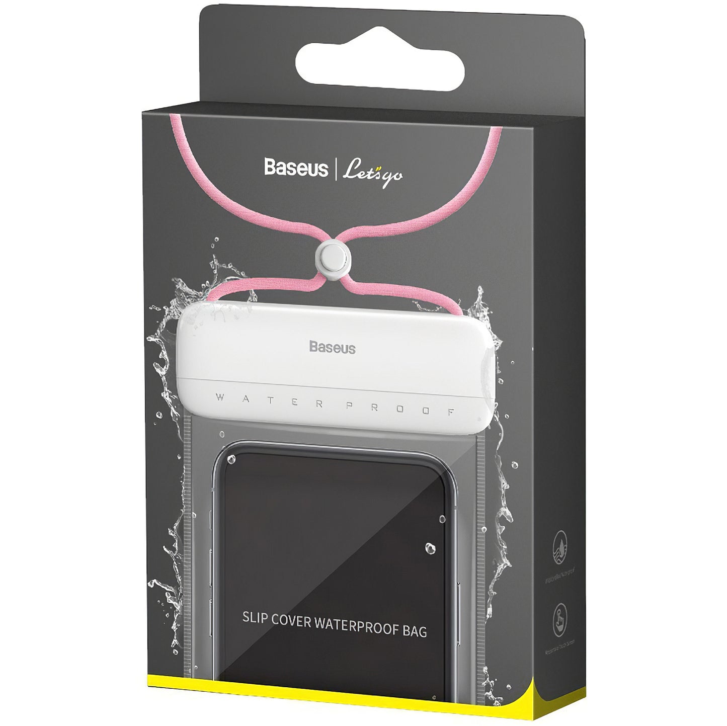 Futrola Univerzalna Vodootporna za Telefon, Baseus, Let's Go, Roze ACFSD-D24