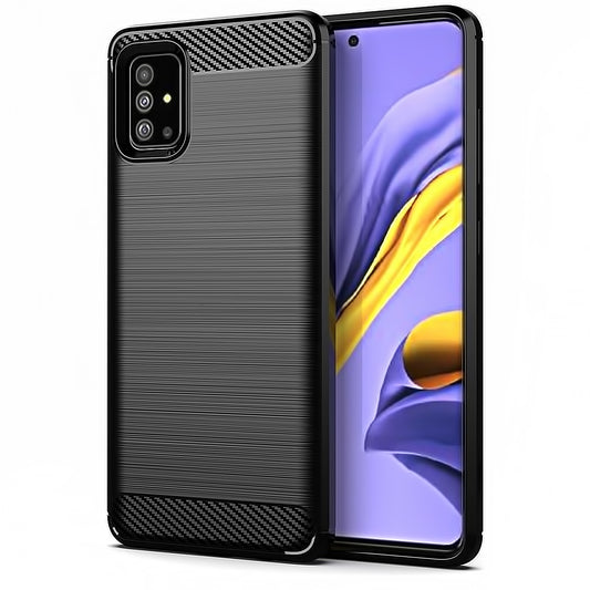Futrola za Samsung Galaxy A51 5G A516, Karbon, Crna