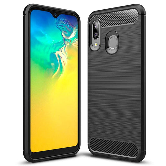 Futrola za Samsung Galaxy A20e A202, Karbon, Crna