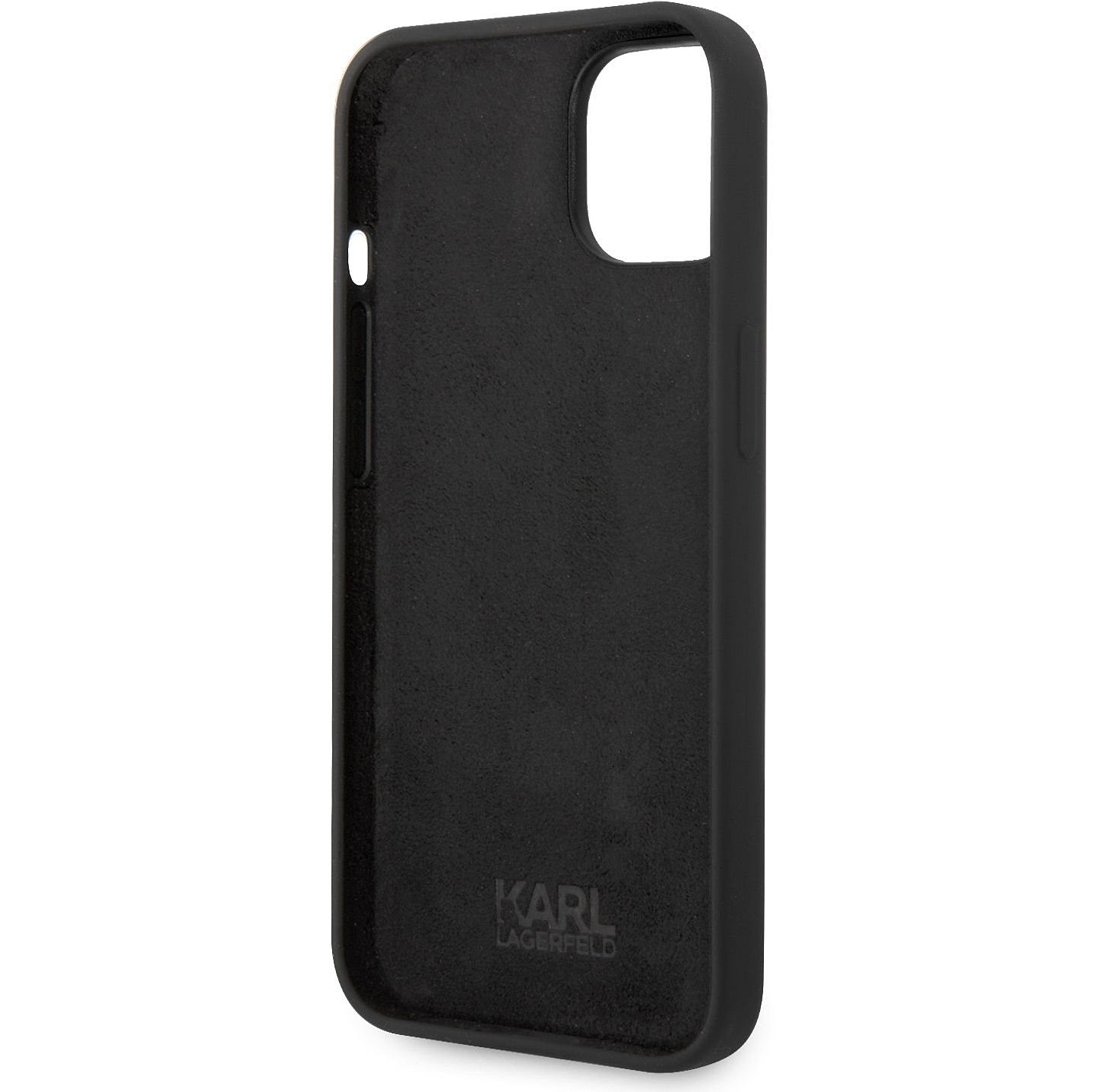 Futrola za Apple iPhone 14 Plus, Karl Lagerfeld, Silicone Body Choupette, Crna