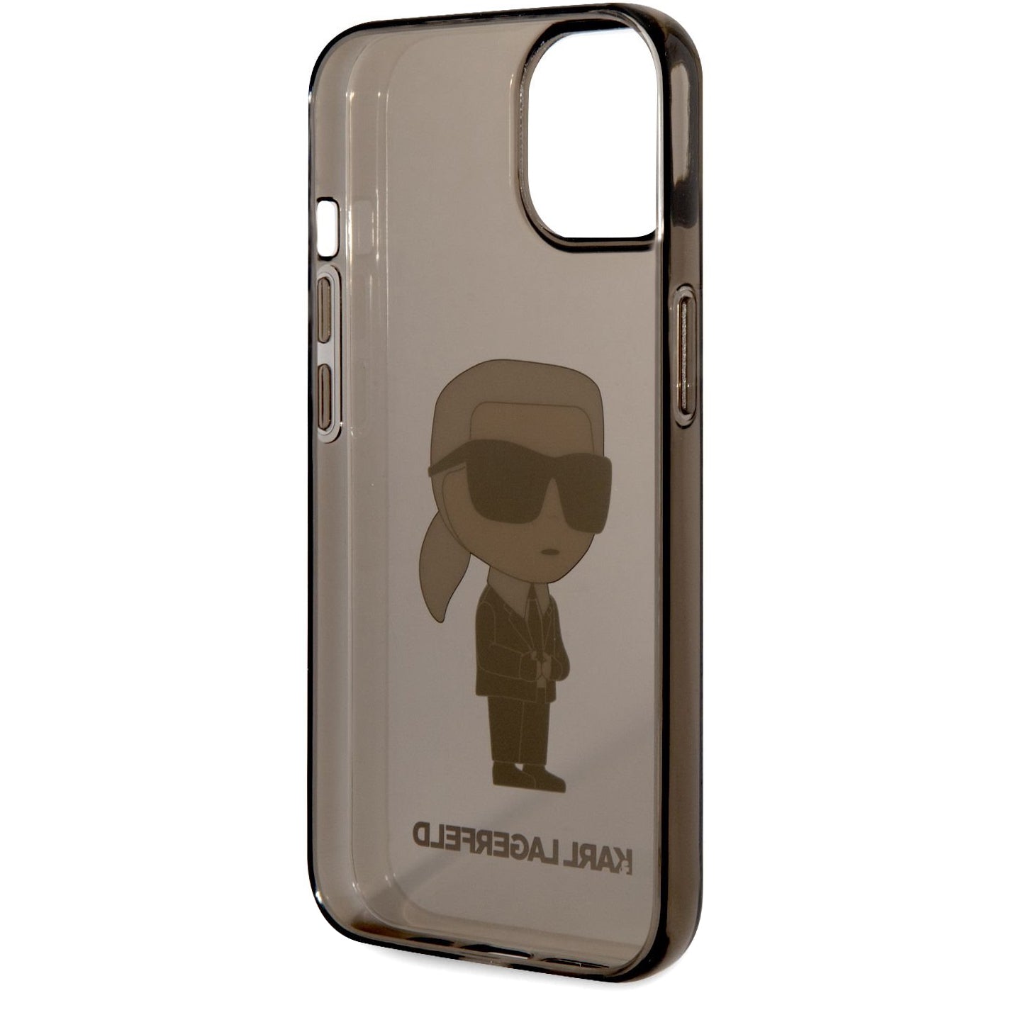 Futrola za Apple iPhone 14 Plus, Karl Lagerfeld, IML Ikonik NFT, Crno Providna