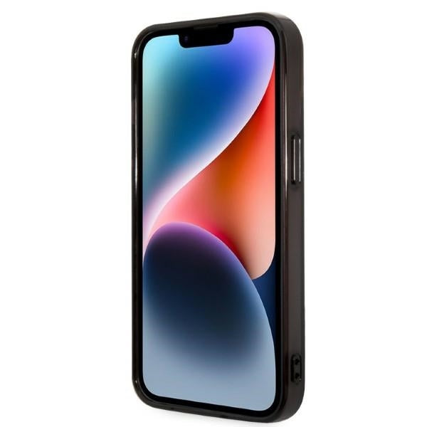 Futrola za Apple iPhone 14 Plus, Karl Lagerfeld, Gradient Karl & Choupette, Crna