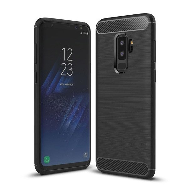 Futrola za Samsung Galaxy S9+ G965, OEM, Karbon, Crna