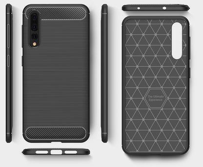 Futrola za Huawei P20 Pro, OEM, Karbon, Crna