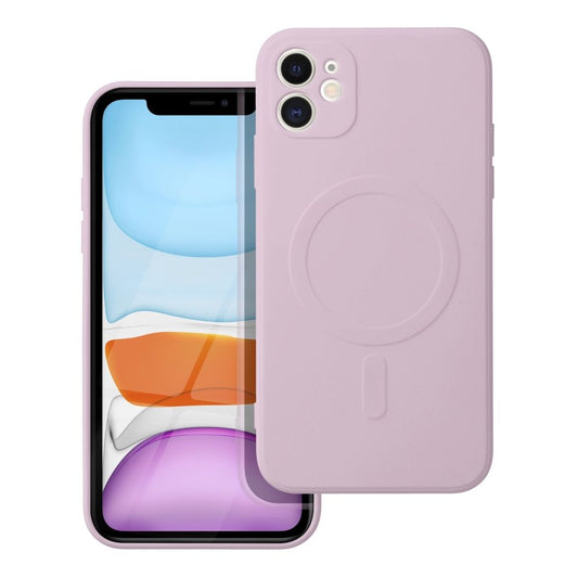 MagSafe futrola za Apple iPhone 11, OEM, Silicone Mag, Roze