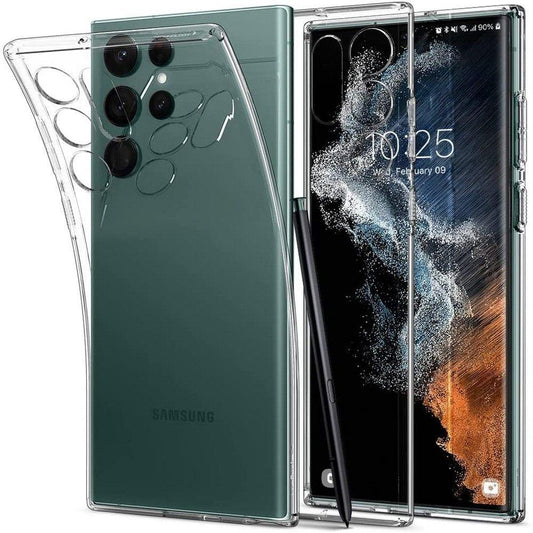 Futrola za Samsung Galaxy S22 Ultra 5G S908, Spigen, Liquid Crystal, Prozirna ACS03912