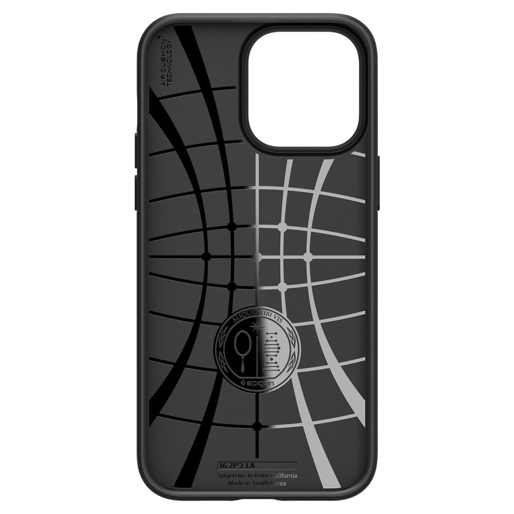 Futrola za Apple iPhone 14 Pro, Spigen, Liquid Air Matte, Crna