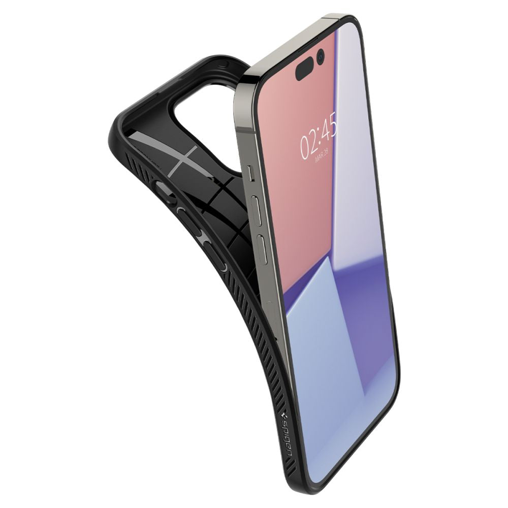 Futrola za Apple iPhone 14 Pro, Spigen, Liquid Air Matte, Crna