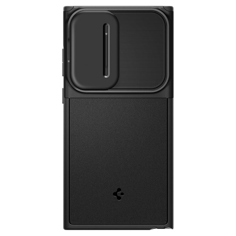 Futrola za Samsung Galaxy S23 Ultra S918, Spigen, OPTIK ARMOR, Crna ACS05639