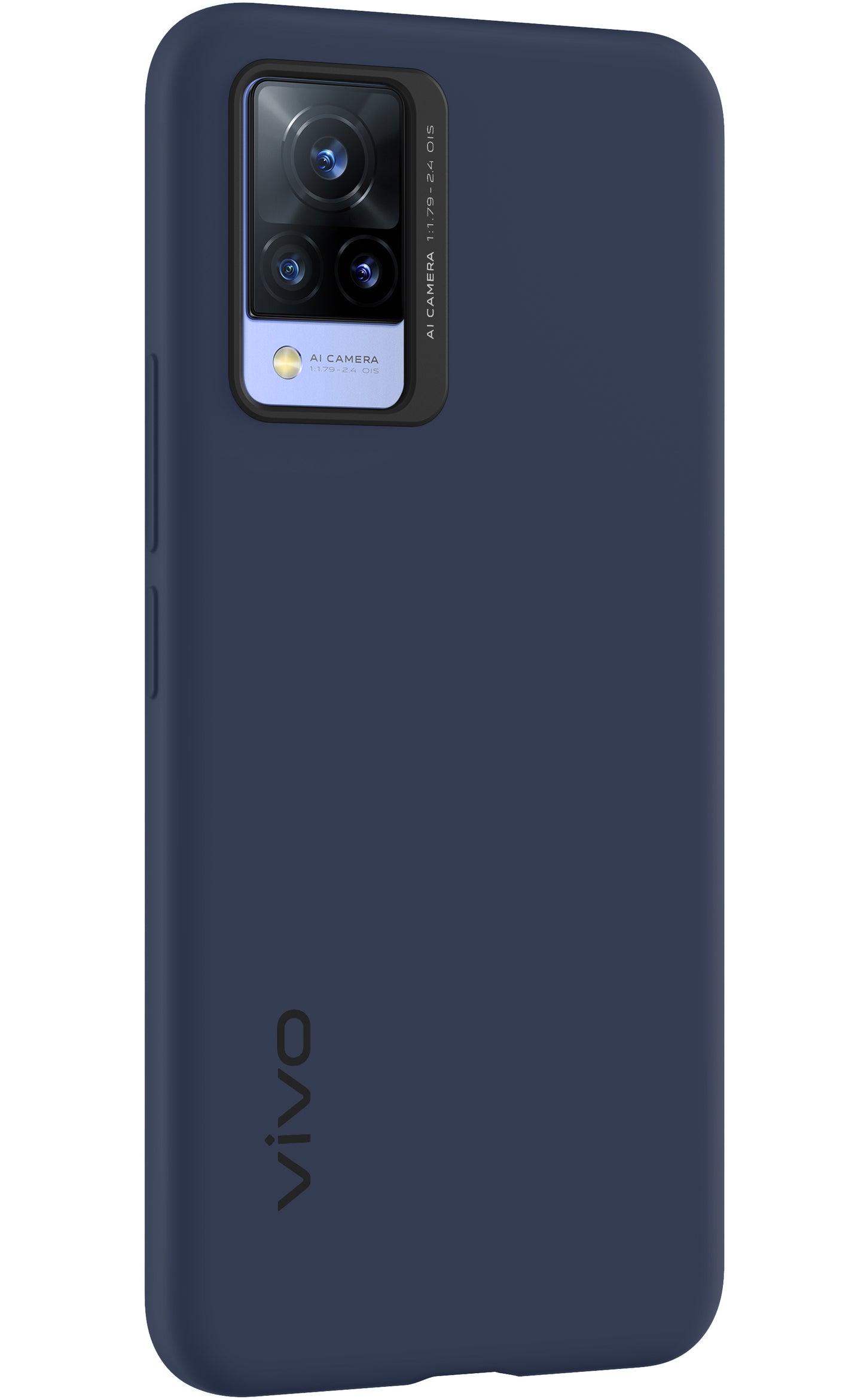 Futrola za vivo V21 5G, Silikonska futrola, Tamnoplava 6000172