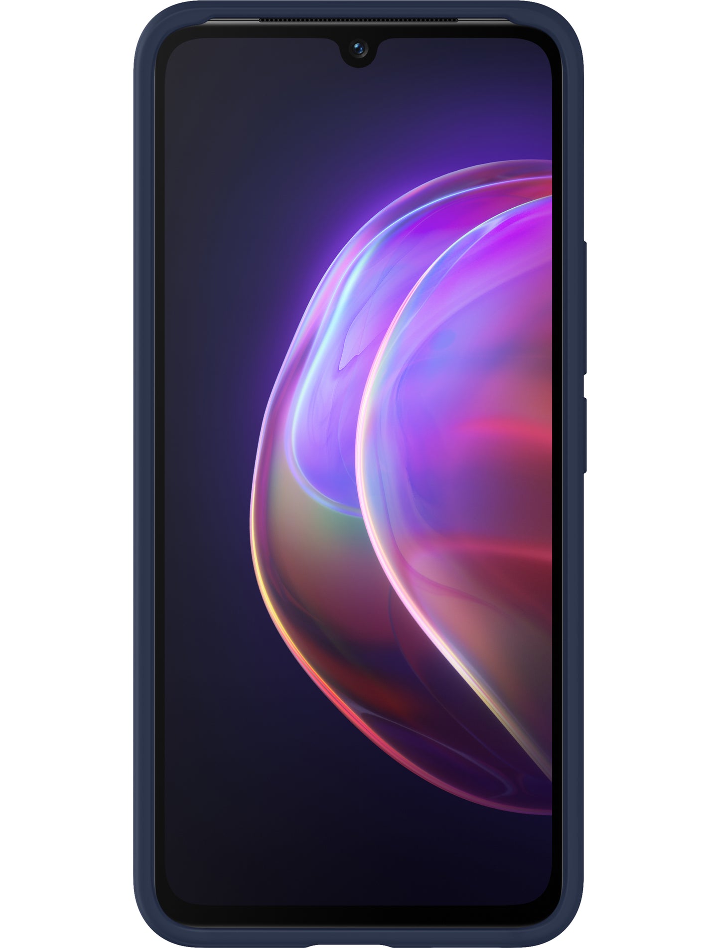 Futrola za vivo V21 5G, Silikonska futrola, Tamnoplava 6000172