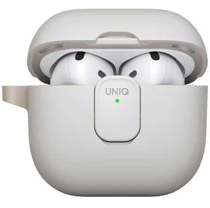 Futrola UNIQ Clyde za Apple AirPods 4, Sivo Bež