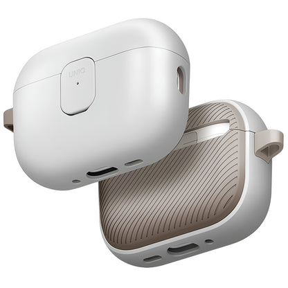 Futrola UNIQ Clyde za Apple AirPods Pro 3, Sivo Bež
