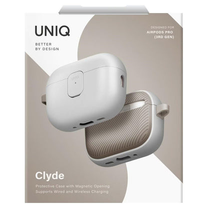 Futrola UNIQ Clyde za Apple AirPods Pro 3, Sivo Bež