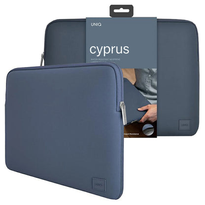 Futrola UNIQ Cyprus za laptop max. 14 inča, tamnoplava
