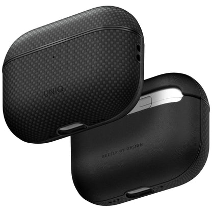 Futrola UNIQ Keva Prime za Apple AirPods Pro 3, Crna