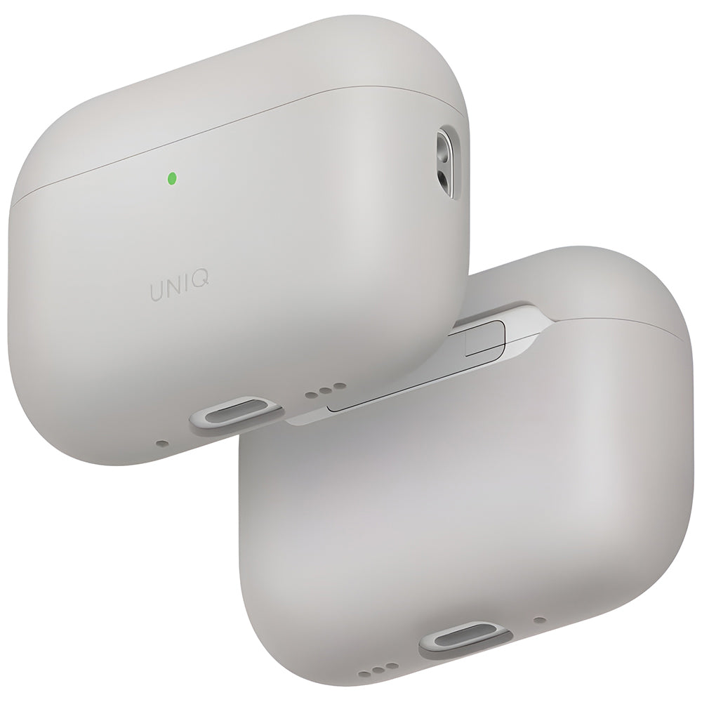 Futrola UNIQ Lino za Apple AirPods Pro 3, Bež