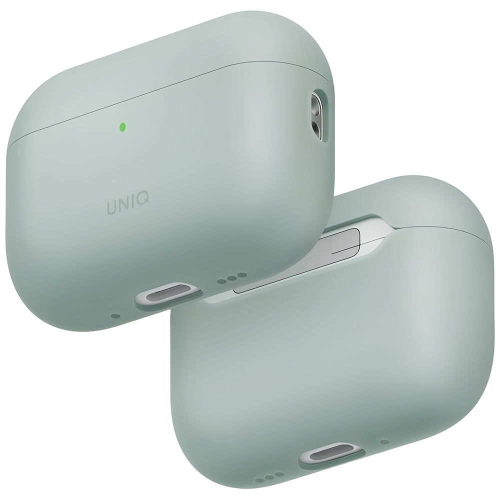 Futrola UNIQ Lino za Apple AirPods Pro 3, Mint Zelena