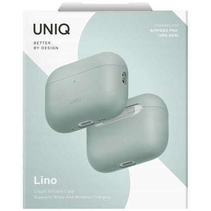 Futrola UNIQ Lino za Apple AirPods Pro 3, Mint Zelena