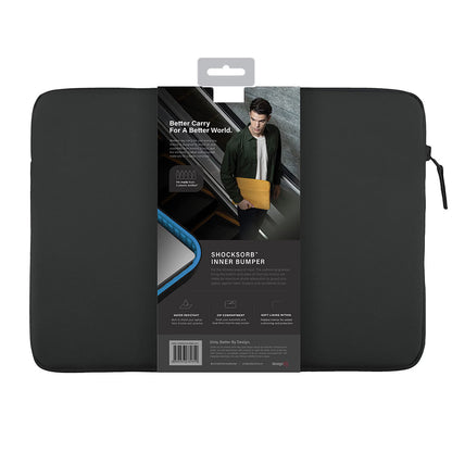 Futrola UNIQ Vienna za laptop max. 16 inča, Crna