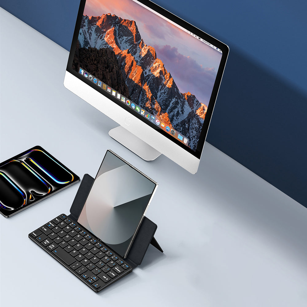 Univerzalna futrola sa Bluetooth tastaturom za telefon, DUX DUCIS, crna