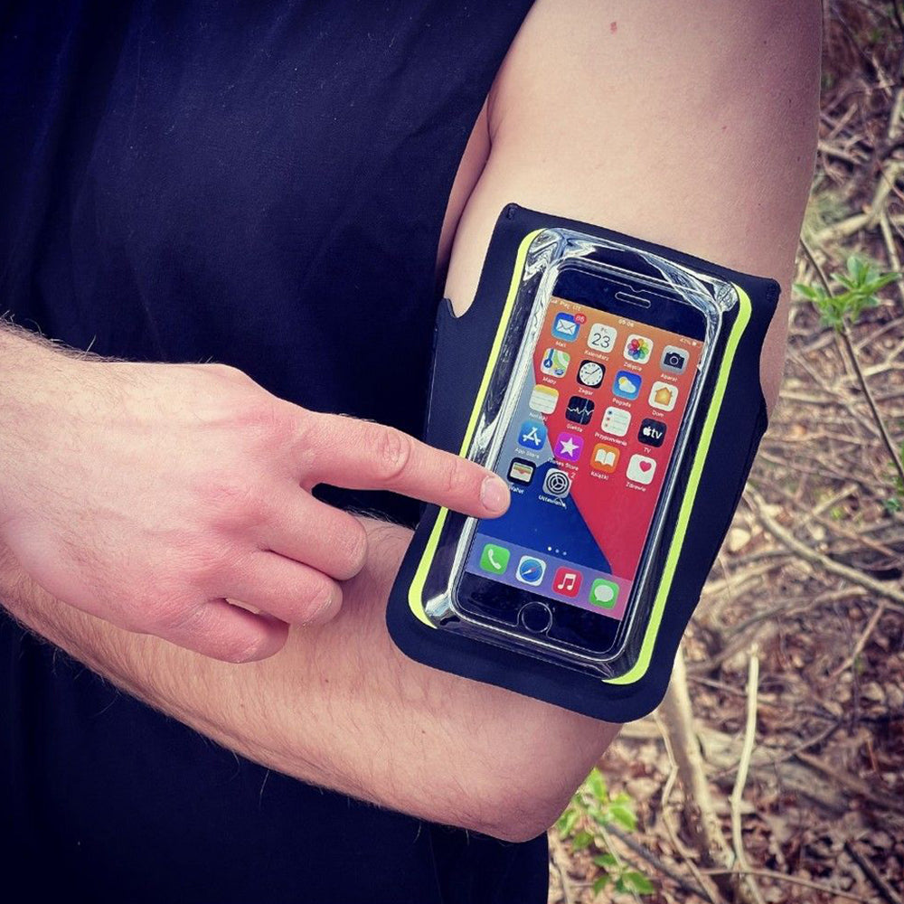 Univerzalna futrola za telefon max. 6.5 inča, Techsuit, Sports TH10, Siva