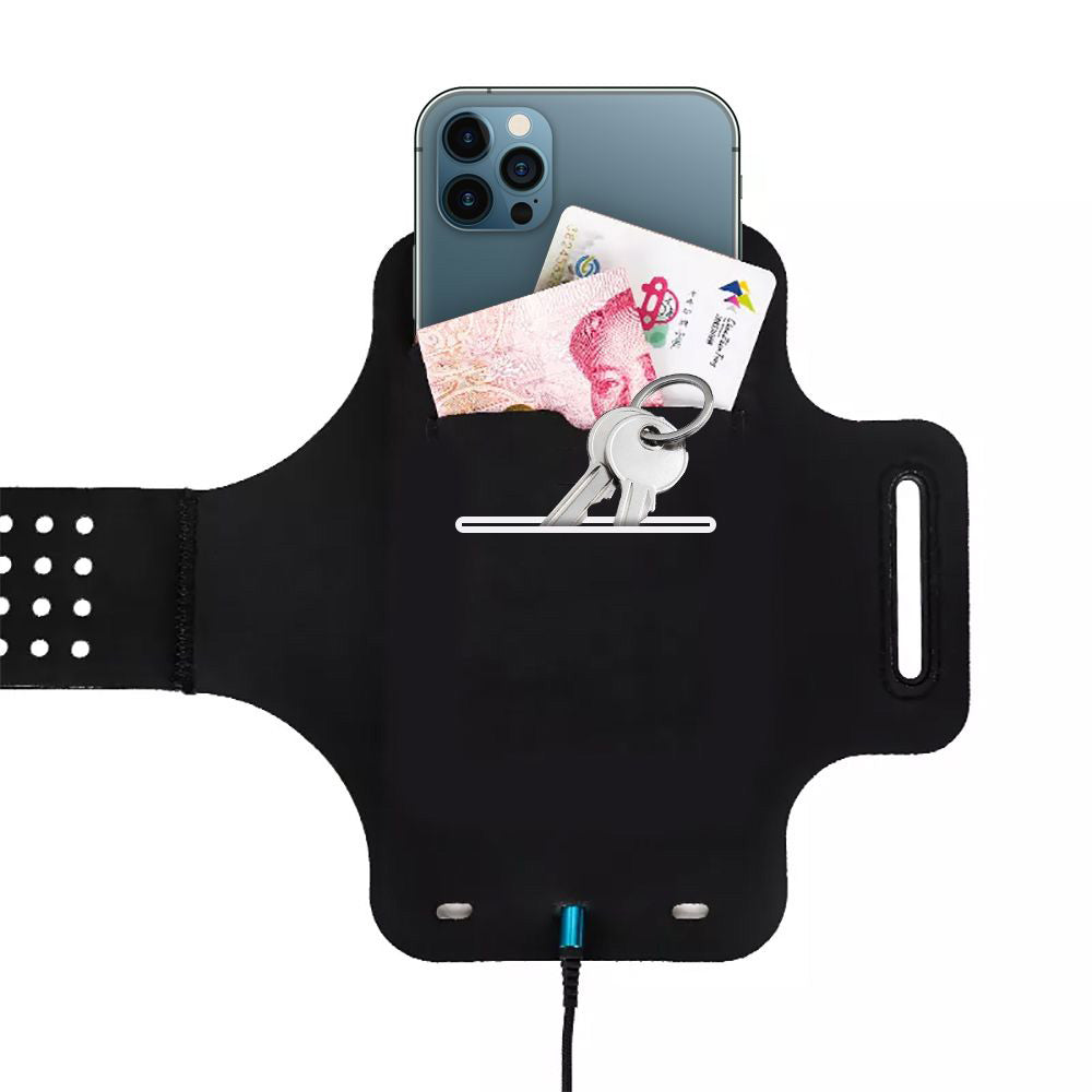 Univerzalna futrola za telefon max. 6.5 inča, Techsuit, Sports TH10, Zelena