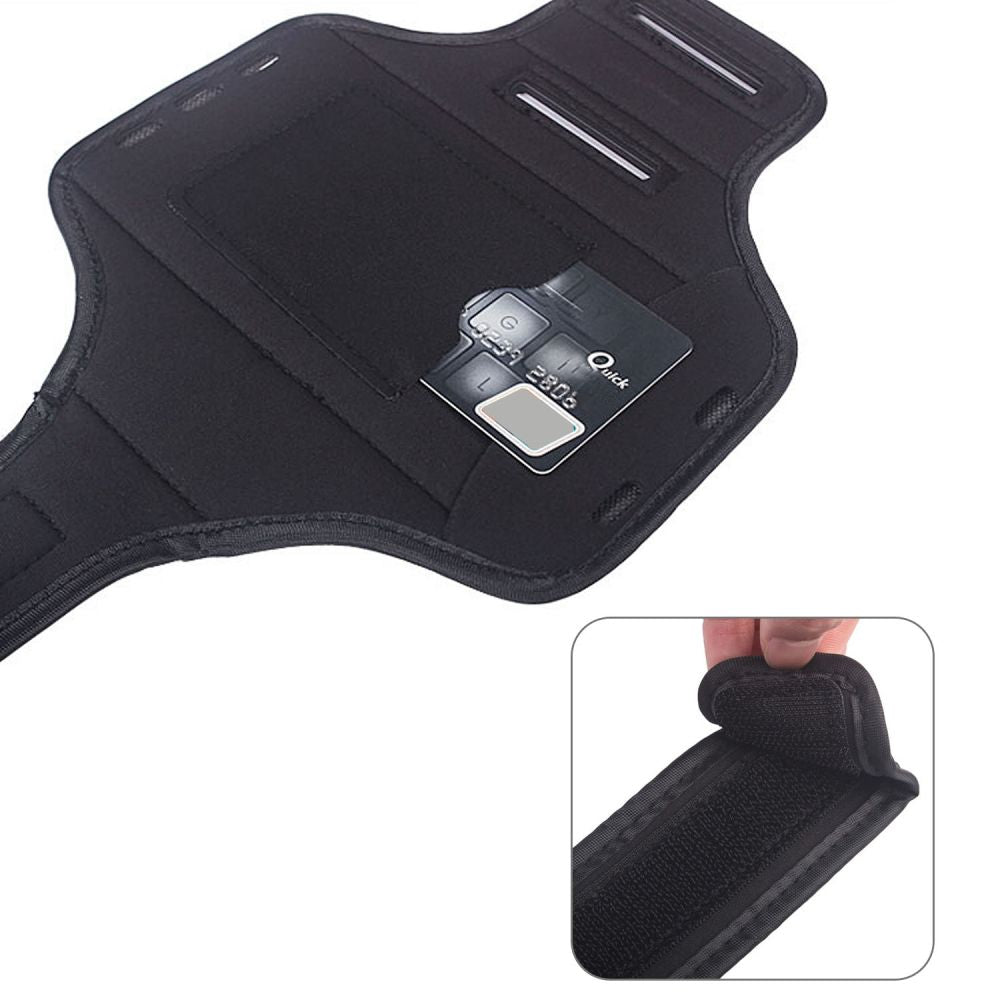 Univerzalna futrola za telefon max. 6.8 inča, Techsuit, Sports TH20, Crna