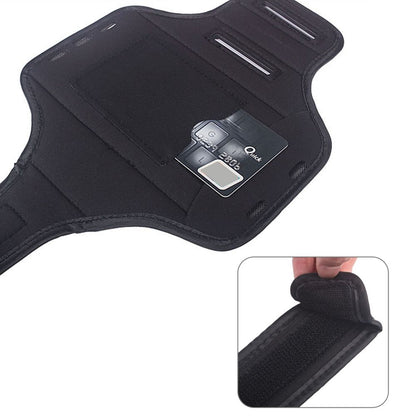 Univerzalna futrola za telefon max. 6.8 inča, Techsuit, Sports TH20, Crna