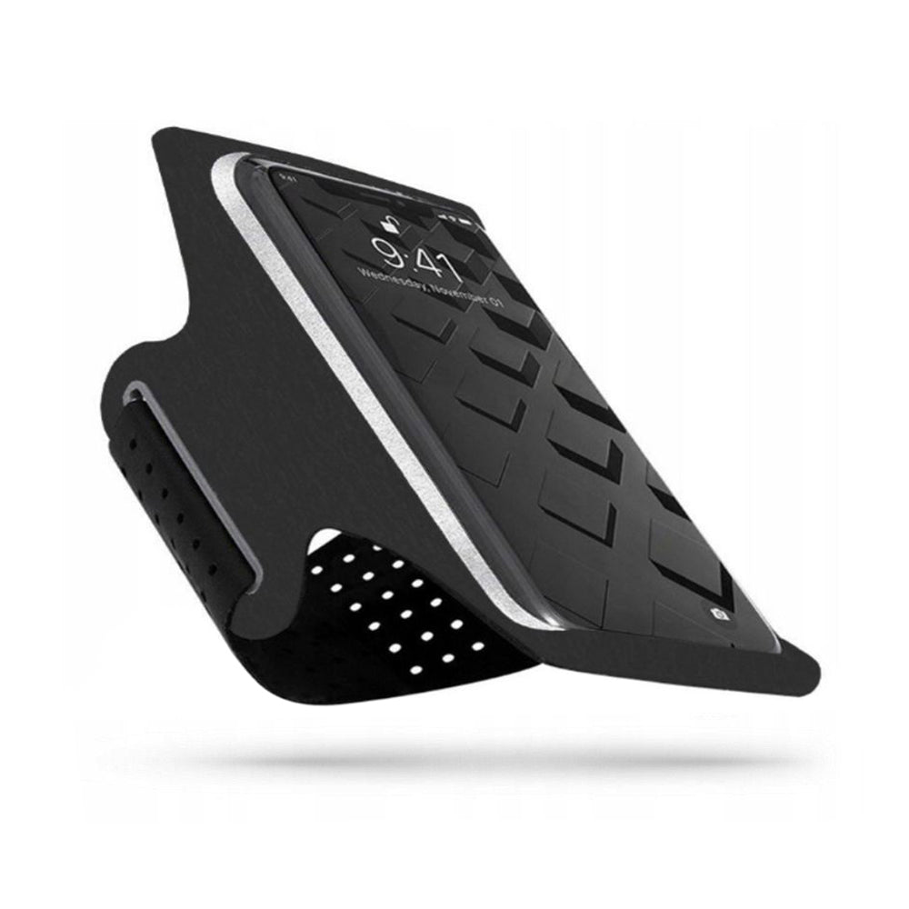 Univerzalna futrola za telefon max. 7 inča, Techsuit, Sports TH10, Crna