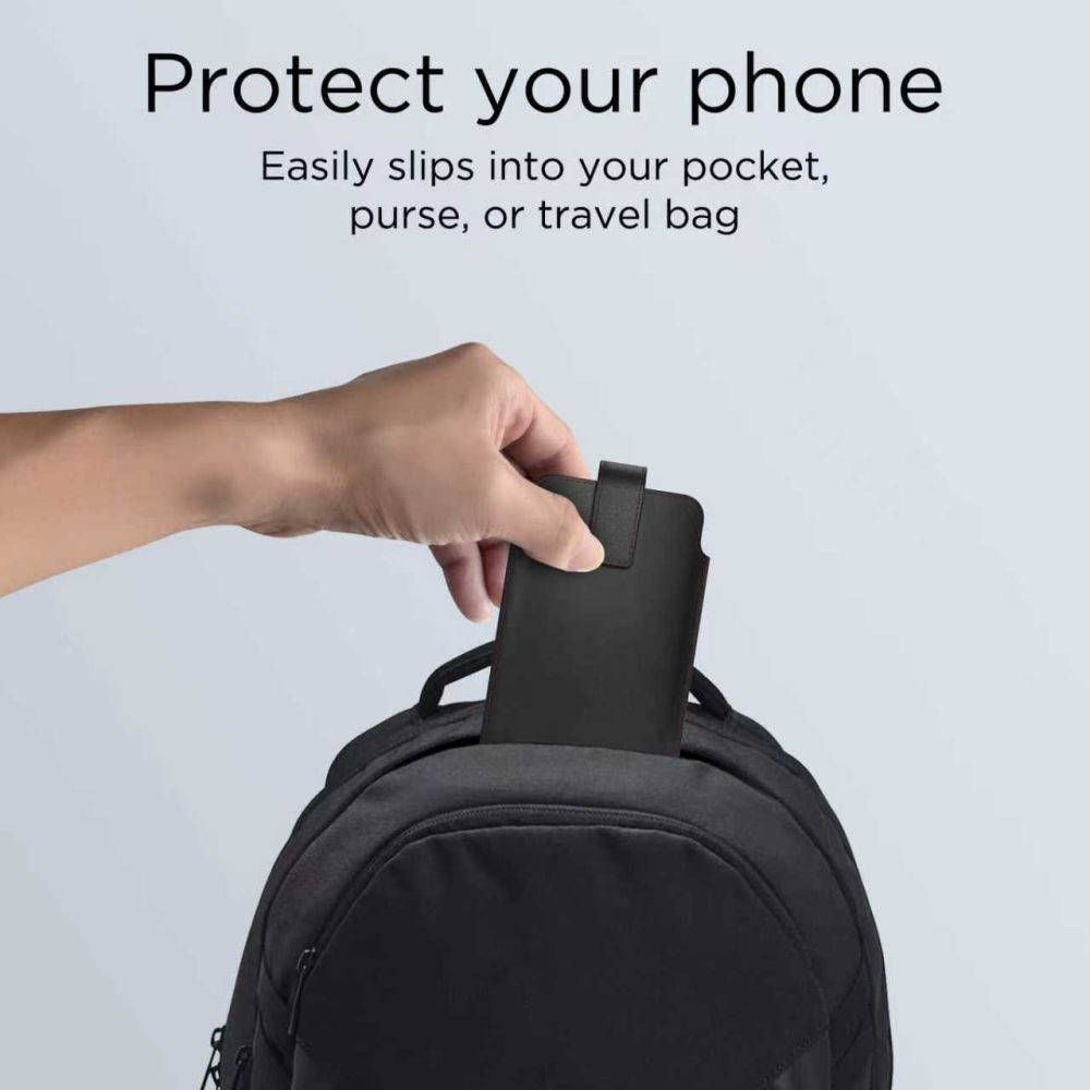 Univerzalna futrola za telefon, Tech-Protect, SM65, Crno-Crvena