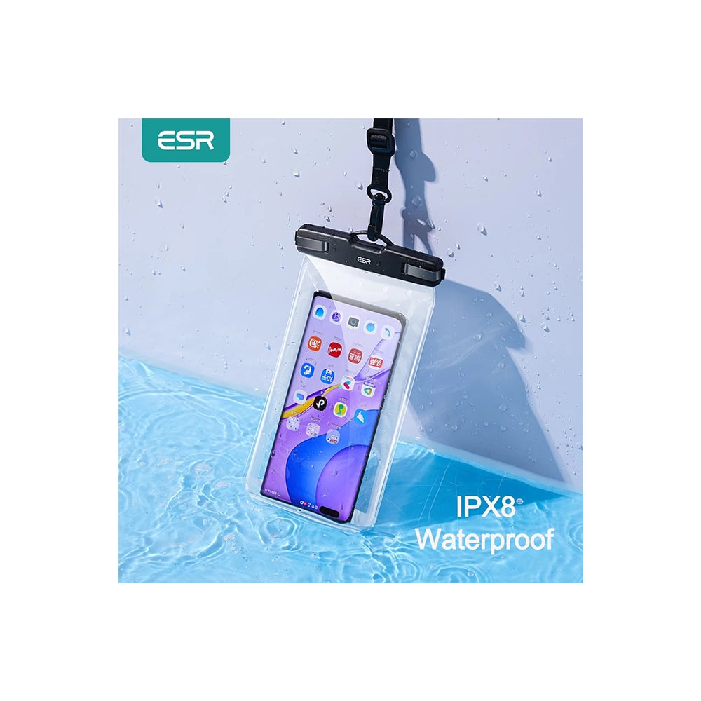 Univerzalna Vodootporna Futrola za Telefon max. 6.5inch, ESR, Crna