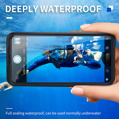 Univerzalna vodootporna futrola za telefon max. 6.7 inča, ShellBox, AirBox, crna