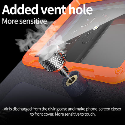 Univerzalna Vodootporna Futrola za Telefon max. 6.8inch, ShellBox, Crna