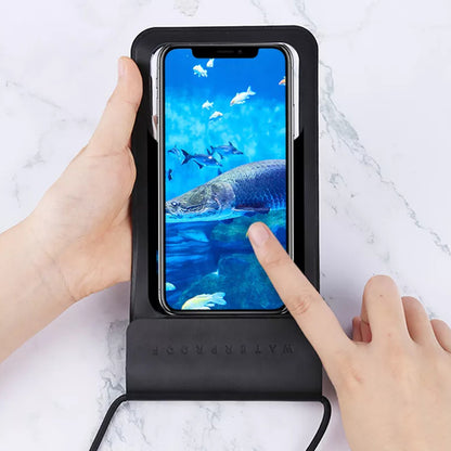 Univerzalna vodootporna futrola za telefon max. 6.8 inča, Techsuit, TWC1, tirkizna